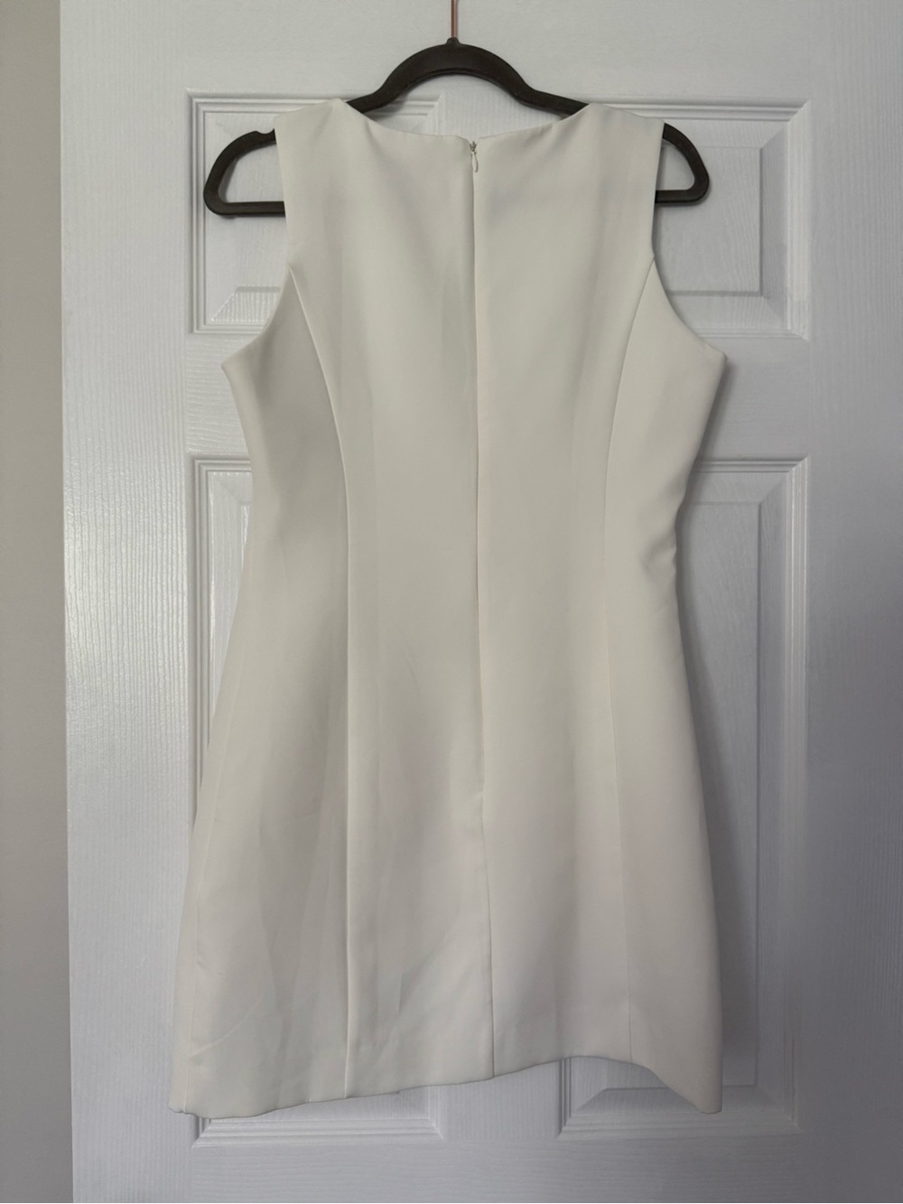 Endless Rose Sleeveless White Dress with Bow Accents - Picture 4 of 4